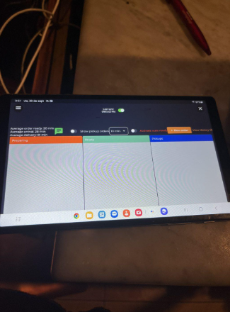 Motoclick Tablet Interface
